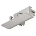 Dangteliai LED profiliui 1107 matinis chromas