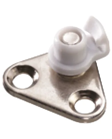 Screw-on bracket, For flap, Duo standard/forte