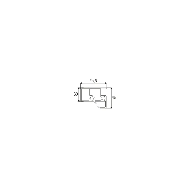 Profile horizontal L4550mm