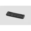 Bumper, for screw fixing, 48x15mm gray