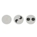 TWIST 2xCEE7/3 L2m cable stainless steel look