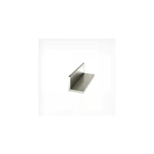 Profile aluminum L type 12x12x1.5mm L3000mm anodized