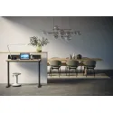 Desktop, Häfele JobTisch for home office workplaces