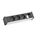 VENID 3xCEE7/3 1xCM power L0.2m GST18 black