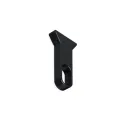 Mid support for oval tube black