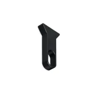 Mid support for oval tube black