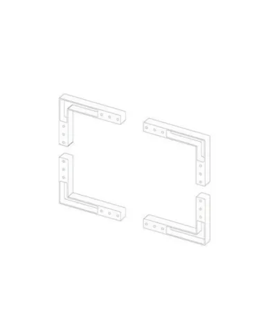 Connector set for profile frame MODUS, 14 screws