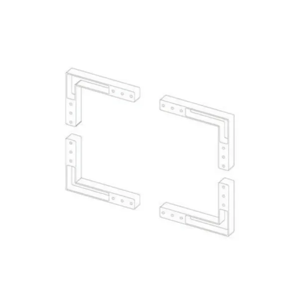 Connector set for profile frame MODUS, 14 screws