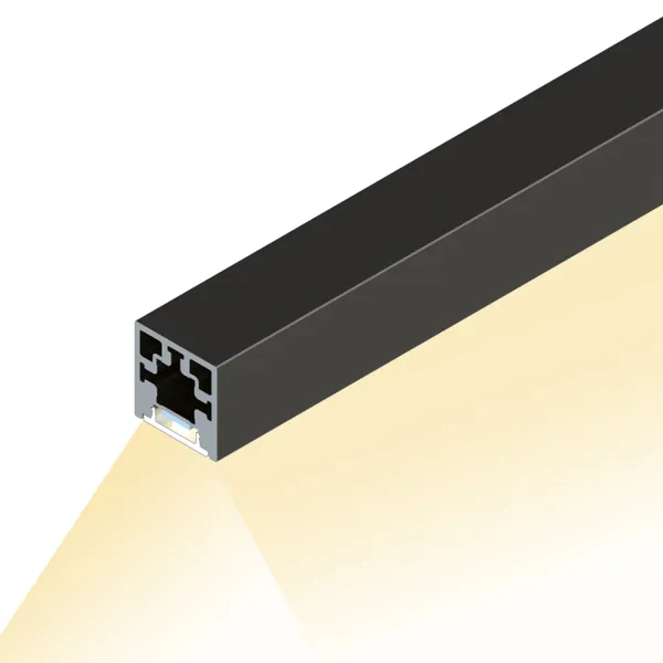 Diffuser for LED CUBE profile L3000mm transparent