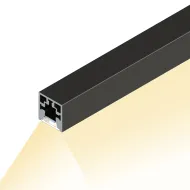 Šviesos filtras LED CUBE profiliui L3000mm, skaidri