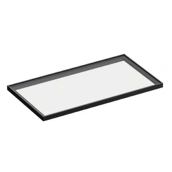 Shelf profile with LED groove L3000mm grey MODUS