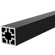 Profilis CUBE bazinis L3000mm, juoda anoduotas