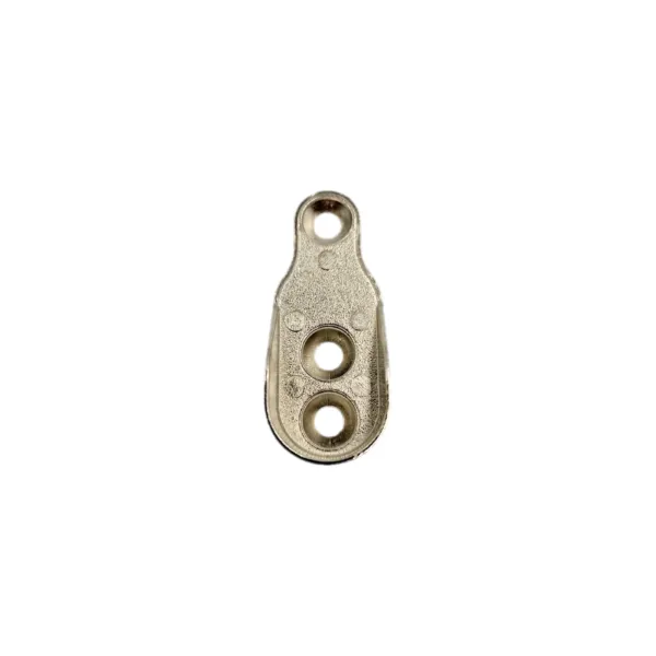 Support for 30x15mm tube, with 3 holes