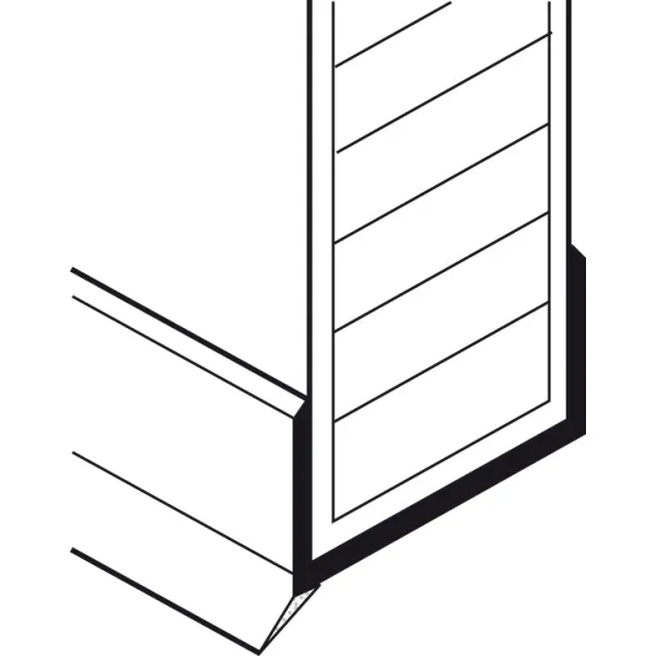 Profilis plintuso 19mm, L2500mm,