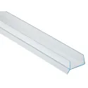 Plinth profile, with sealing lip