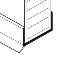 Profile for plinth 18mm L3000mm