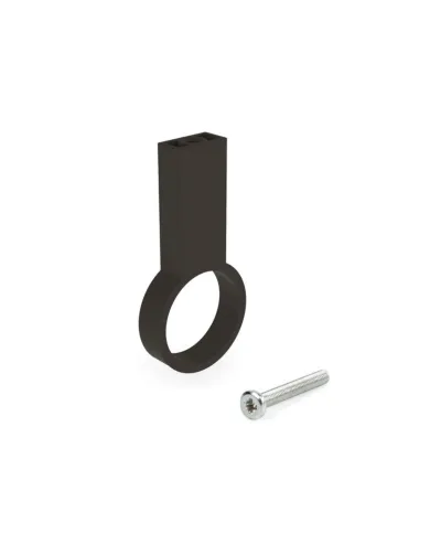 Mid support for Ø28mm tube brown
