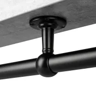 Mid support for Ø25mm tube black