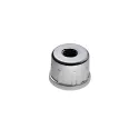 Tube end plug for tube Ø25mm for tube M10 internal metal