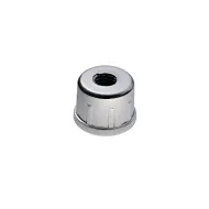 Tube end plug for tube Ø25mm for tube M10 internal metal