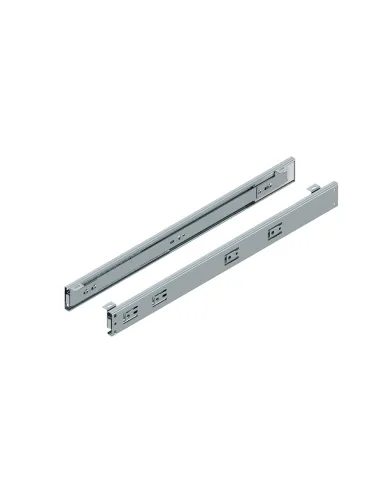 Ball bearing runners for SIMPLA basket, full extension with soft close, L500mm, H45mm