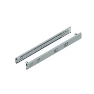 Ball bearing runners for SIMPLA basket, full extension with soft close, L500mm, H45mm