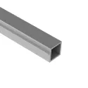 Profilis iQube 16x16mm, su 1 laikikliu L3500mm, juoda