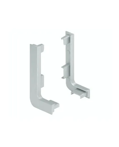 Endcap for profile, outer, aluminium