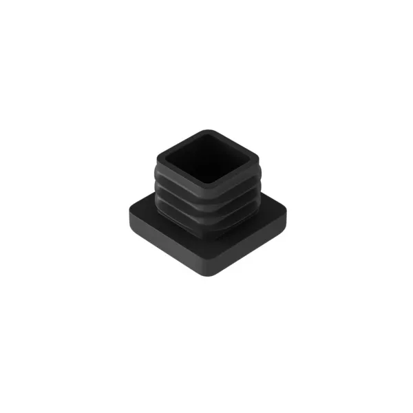 Dangtelis profiliui iQube 22x22mm, juoda