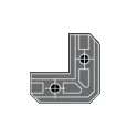 Joint for profile P-01/08/10