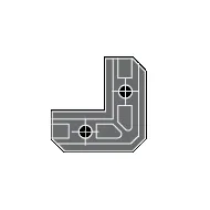 Joint for profile P-01/08/10