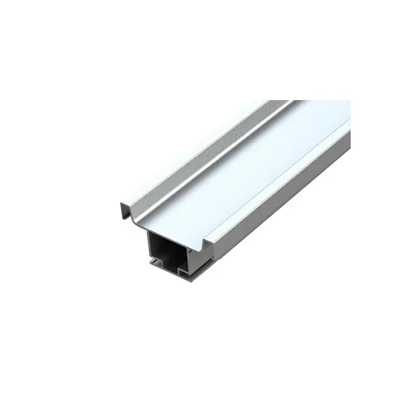 Profilis aliuminis dvigubas vertikalus L4700mm, balta RAL9010