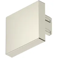 Dangteliai LED profiliui 2101 nerūdijančio plieno spalva