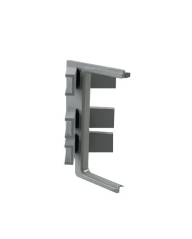 Joint for single profile GOLA II, angular inner, grey