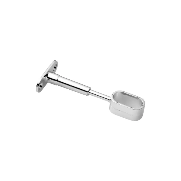 Laikiklis distancinis tarpinis 30x15mm, ovaliam vamzdžiui reguliuojamas