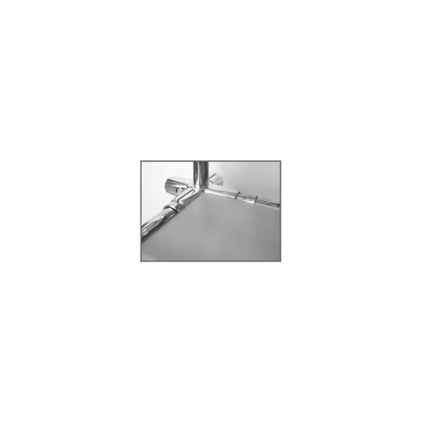 Glass support, horizontal