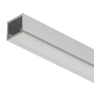 Profilis LED išorinis 2101 aliuminis L3000mm, matinis chromas