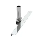 Shelf fixing element, for Ø25mm tube