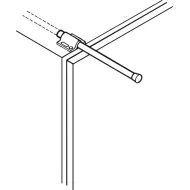 Kabykla pakaboms ištraukiama P225mm, pilka