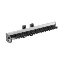 Pull-out hanger for ties, black