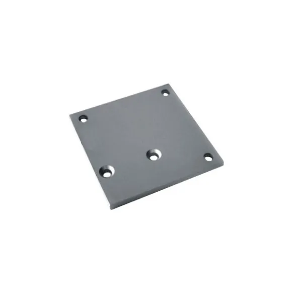 Tvirtinimas kojelėms kampinis aliuminis K-30 80x80mm