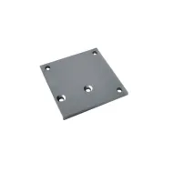 Tvirtinimas kojelėms kampinis aliuminis K-30 80x80mm