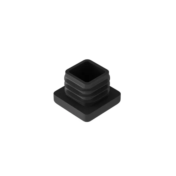 Dangtelis profiliui 30x30x2mm, juoda