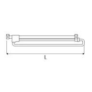 Pull-out hanger L450mm