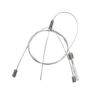 Steel cord ROPE NT-150, double, for modular light fittings, L1500mm 18kg (2 pcs)