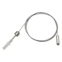 Steel cord ROPE NT-150, singular, for modular light fittings, L1500mm 18kg (2 pcs)
