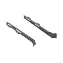 Roller slides Norscan, for 18mm thickness, L500mm, R+L, dark grey