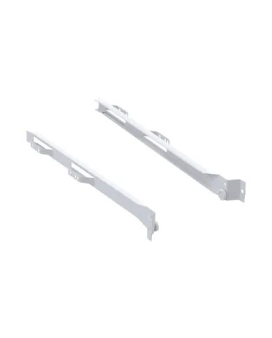 Roller slides Norscan, for 18mm thickness, L500mm, R+L, white