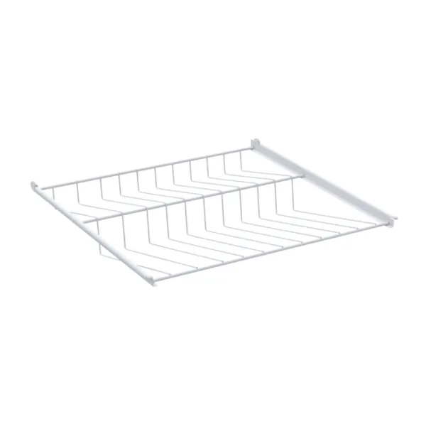 Shoe shelf Norscan, W600mm, Ø500mm, dark grey