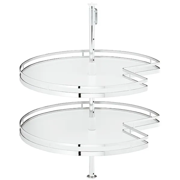 Karuselė 3/4 rato Ø700mm, H830-880mm, plokštės dugnas